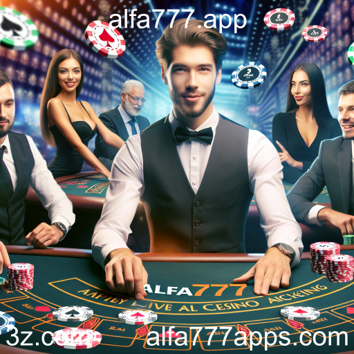 Explorando o Cassino Ao Vivo no alfa777.app: Uma Experiência Inigualável